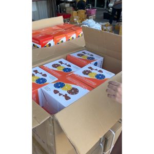 (กล่องละ100ใบ) Keenness กระดาษทรายกลม 7 นิ้ว กระดาษทรายแปะ กระดาษทรายกลมหลังสักหลาด กระดาษทรายกลมหลังขน