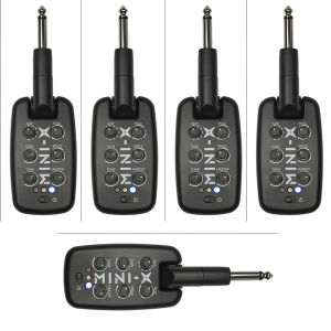 M-VAVE | M-VAVE Headphone Amplifier MINI-X Guitar Amp Plug Portable Rechargeable Plug-In Amp Built-in 9 Different Amplifier Tones