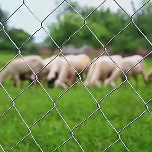 GIEVSZHE Chain Link Fence Galvanized Wire Mesh Strong Rust Resistant Fence for Farm Garden Home 1.15m/1.45m x 9m/18m/27m