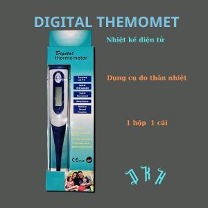 nhiệt kế điện tử digital thermometer hộp 1 cái dùng đo nhiệt độ nách miệng nhiet  ke