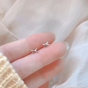 [Ready Stock Malaysia] 925 Silver Needle Women Ins Mini Ear Studs/ Earrings