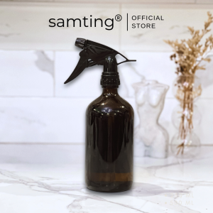 SAMTING PH 500ml Amber Glass Bottle dispenser with trigger sprayer and label option