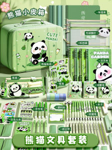 Panda Stationery Set Gift Box Large Capacity School Supplies for Girls Boys Birthday Childrens Day Study Tools Handmade Journal