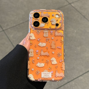 SENBO | Stylish Shatterproof Flower Patterned Phone Case Silica Gel