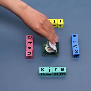 Letter Matching Spelling Block Flash Cards Game Kids Word Spelling Game Puzzle Fun Word Spelling Preschool Gifts