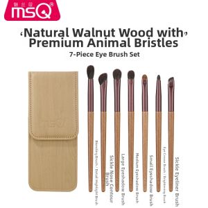 MSQ | Eyeshadow Blending & Contouring Brush Set 7 Pieces Wool