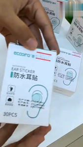Miếng Dán Tai 3 Lớp Chống Nước 30 Miếng | Bảo Vệ Tai Cho Bé Người Lớn Khi Tắm Gội Bơi Lội Chống Thấm