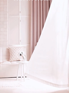 ANNIE 1pc 90% Blackout Curtain-Soft Polyester Fabric with Jacquard Workmanship-Bedroom & Living Room-Blockout Curtains 5/7ft in Ring Type | PH Local Stock |  COD