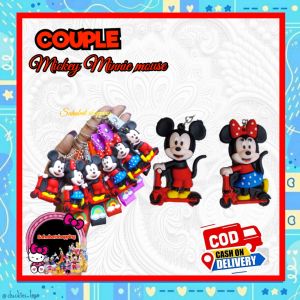 Sahabat Shopping - Gantungan Kunci Strap Couple Mickey Minnie Mouse Dansa