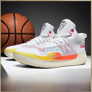 รองเท้าบาสเก็ตบอลกันลื่น Low-Top Blade รองเท้าบาสเก็ตบอลแบบสวมสบายระบายอากาศได้ดีสำหรับเล่นในพื้นไม้และพื้นยาง