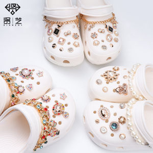 Crocs Charms Shoe Decoration for Women Men Teens Crystal Diamond Alloy Pearl Colorful for Crocs