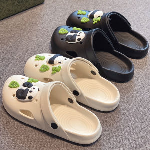 Bathroom Slippers Womens Outdoor Summer Breathable Cool Sandals Trendy Hole Shoes Nurse Outdoor Versatile Slip-On EVA Material