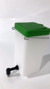 Bình nước vuông cho thỏ bọ sóc 1000ml 🐶Free ship 🐶 châm nước không cần tháo bình China