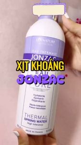 [CHÍNH HÃNG] Xịt Khoáng Jonzac Thermal Spring Water 300ml Cấp Ẩm Và Nuôi Dưỡng Da