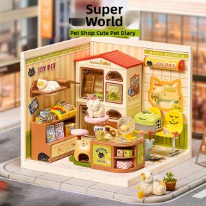 JINWUCHUANGYI | DIY House Building Block Toy for Girls