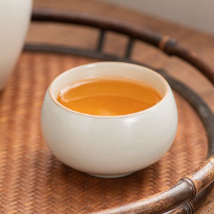 Ruyao Ceramic Tea Cup Set Gongfu Tea Brewing Personal Specialty Owner Cup for Tea Making Six Pieces Vintage Chinese Style