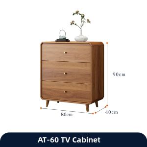 HESHIBOYA | Solid Wood Storage Multifunctional Drawer Cabinet