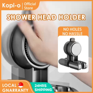 [SG] Shower Head Holder Wall Mounted Adjustable Showerhead Bracket Suction Cup Type Sprayer Bracket