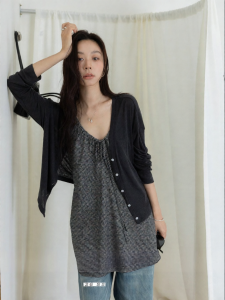 VNOOK | Áo Cardigan Len Mỏng Chống Tia UV cho Mùa Hè