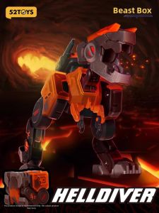 52TOYS | Hell Diver Dinosaur Transformation Toy Mecha Model