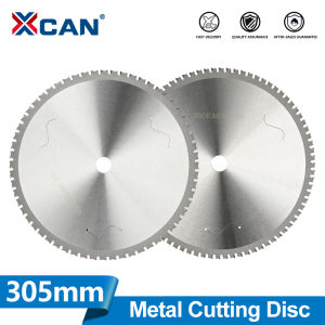 XCAN 1pc 305mm Metal Cutting Disc 12" Carbide Circular Saw Blade 60T 80T for Steel Circular Metal Cutting Blade