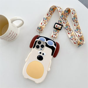 ซิลิโคนกรณี Samsung A12 A11 A10 A20 A10S A20S A21S A50 A30S A50S A52 A32 A13 A02 A02S A51 A71 J7 Prime J6 Plus J5 Prime J2 Prime J4 Plus น่ารักและตลก3D การ์ตูนหมีรุนแรงฝาครอบกันกระแทกแบบนุ่มสายยาว