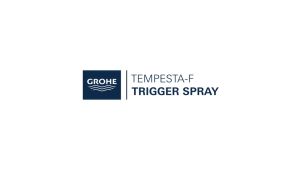 GROHE Tempesta-F Hand Bidet Trigger Spray 28020L01 | White | Made In Germany - Ultimate Control and Stunning Looks for Your Bathroom