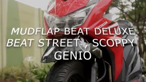 Mudlap Beat Deluxe Scoopy Genio New 2020-2024: Perlindungan Maksimal Untuk Motor Anda