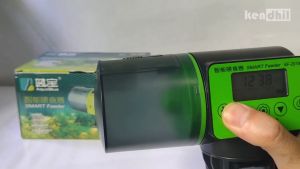 COD TaffHOME Dispenser Makanan Ikan Otomatis Fish Feeder Timer 200ml CY 039 / Dispenser Makan Ikan Otomatis Tempat Makan Ikan Di Aquarium