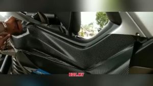 50CM x 1METER High Glossy Shiny Carbon Fiber Vinyl Car Wrap DIY Tinted Car Motorcycle Bike Flat Black Sheet Roll Film