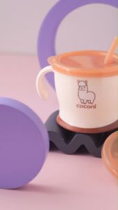 COCONI Early-age Straw Training Mug | Gelas Sedotan Bayi Anak