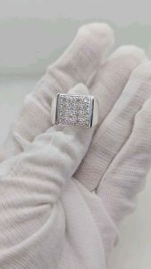 Mens stone ring silver 92.5 italy silver jewelry (TUNAY NA SILVER)