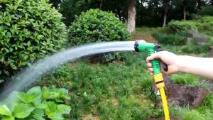 YIKUO Selang Air Cuci Motor 10 Meter 1/2 5/8 3/4 inch Paket Semprotan Air 7 Variasi Dengan Selang Air Benang Anti Lumut Selang Cuci Mobil Siram Tanaman Selang Gemuk