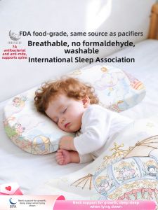 FREESLEEP | Washable Cervical Support Pillow for Infants Spring Summer
