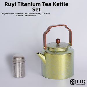 XINLONGTANG | High-end Outdoor Titanium Tea Kettle