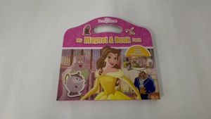 Disney Princess Beauty and the Beast My Magnet & Book Pack For Kids To Read & Play