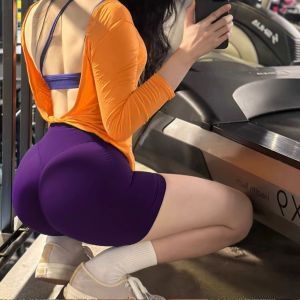 SKINOFSKIN | Peach Lifting High Waist Slimming Shorts for Fitness