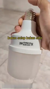 LAMPU BOHLAM LED EMERGENCY SENTUH 28 WATT SX-28W SENTUH NYALA