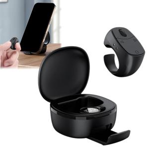 New Roller Fingertip Remote Ring Remote Control Wireless Bluetooth Mobile Selfie with Mice Video Automatic Page Turner Browsing