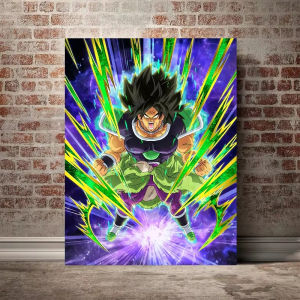 Bandai | Oil Painting By Numbers Anime D-Dragon B-Ball Characters Home Decor Modern Wall Decor for Living Room Bedroom Gift No Frame
