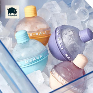 Silicone Ice Ball Mold Round Ice Bucket Summer Homemade DIY Refrigerator Freezer Ice Maker Creative Small Ice Cube Mold Bar Tool