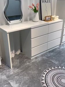 Carpenter Craft โต๊ะเครื่องแป้ง กล่องเก็บเครื่องสำอางค์ 3/6 ลิ้นชัก