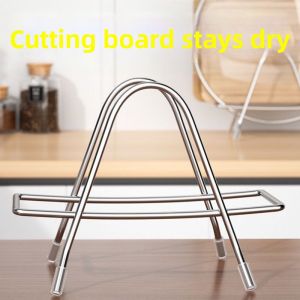 Cutting Board and Pot Lid Storage Rack