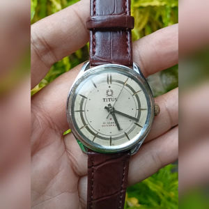 TITUS SOLVIL ET TITUS 6336 Vintage Manual Winding Tahun 60an Original | Jam Tangan Pria Klasik