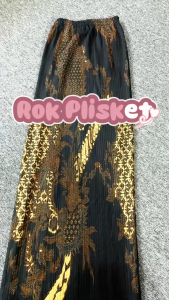 Rok Plisket Kondangan Motif Batik Bisa COD !!!