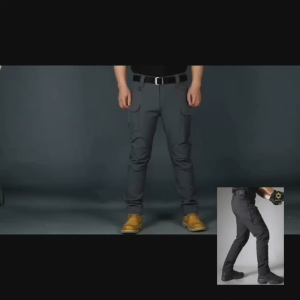 UniWear | เนื้อยีนส์หนา ผ้ายืด IX9 กางเกงคาร์โก้ กางเกงยุทธวิธี แนว Tactical ไซส์ S-2XL