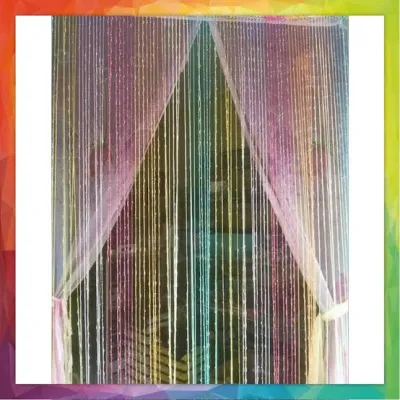 tirai glitter/tirai benang/tirai pintu/jendela