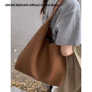 URCDN RDALVO | High End Retro Elegant Large Capacity Work Tote