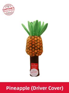 Pineapple Cartoon Design Golf Driver Cover