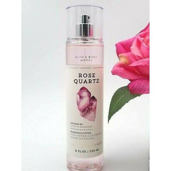Bath and Body Works Rose Quartz Fragrance Mist (Mineral Co